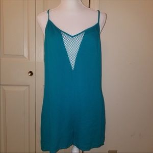 Cute blue romper from Urban Outfitters